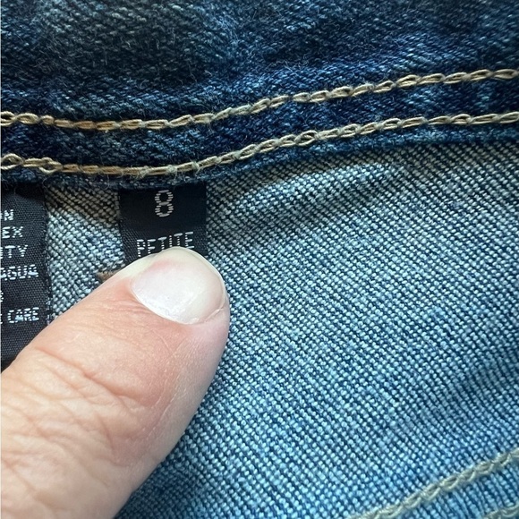 NWT Gloria Vanderbilt Amanda Original Jeans Tapered Leg Blue Size 8 Petite (D3) - Picture 7 of 10